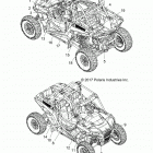Z18VDE99NK RZR XP 1000 MD Body, decals - z18vde99nk (702124)