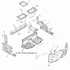 R18RVM99AL RANGER CREW 1000XP PS MUD Body, floor, front - r18rvm99al (49rgrfloor15crew)