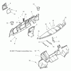 R18RTM99AL RGR 1000 XP PS MUD Body, dash - r18rtm99al (701965)