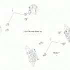 R18RTM99AL RGR 1000 XP PS MUD Brakes, caliper mounting - r18rtm99al (49rgrcalipermtg13...