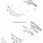 Z18VFE99NK RZR XP 4 1000 MD Body, doors, front - z18vfe99nk (701213)