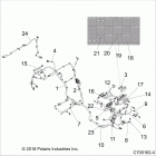 Z18VEL92BK/BR RZR XP TURBO S Electrical, wire harness - z18vel92bk  /  br (c700162-4)