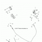 Z18VHA57F2 RZR 570 EU Brakes, parking brake - z18vha57f2 (702039)