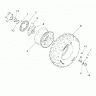 R18RTED1F1/SD1C1 RANGER 1000 DIESEL POLAND Wheels, front - r18rted1f1  /  sd1c1 (49rgrwheelfrt151kd...