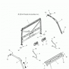 R18RTED1F1/SD1C1 RANGER 1000 DIESEL POLAND Chassis, cab frame - r18rted1f1  /  sd1c1 (49rgrframe159...