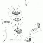 R18RVU99AS RANGER CREW 1000 PS Engine, air intake system - r18rvu99as (701944)
