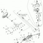 Z18VHA57B2 RZR 570 Steering, steering asm. - z18vha57b2 (701273)