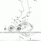 Z18VBA87B2/E87BK/BU/LK/BR RZR 900 60 INCH ALL OPTIONS Body, fuel tank - z18vba87b2  /  e87bk  /  bu  /  lk  / ...