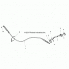 Z18VDE99FK/S99CK/FK RZR XP 1000 TRACTOR/EU/ZUG Drive train, gear selector - z18vde99fk  /  s99ck  /  fk...
