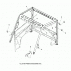RANGER 570 EPS, EU (R21MAA57F1/F9/SF1/F9/C1/C9/CK) Chassis, cab frame area, and brake edge cover - r21mas57...