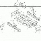 Z18VFE99NK RZR XP 4 1000 MD Body, floor and rocker panels - z18vfe99nk (49rgrfloor15...
