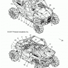 Z18VDE99AK/AW/AJ/BJ/BK/BW/LW/K99AK/BK/M99AL/R99AL/BL RZR XP 1000 Body, decals - z18vde99ak  /  aw  /  aj  /  bj  /  bk  /...