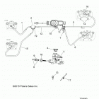 R18RMAL4G9 RANGER EV LIION Brakes, lines and master cylinder - r18rmal4g9 (700690)