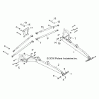 Z18VDE92NB/NU RZR XP TURBO MD Suspension, rear control arms - z18vde92nb  /  nu
(7013...
