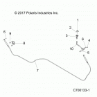 R18RVAD1N1 RANGER 1000 DIESEL CREW MD Drive train, gear selector - r18rvad1n1 (c700133-1)