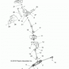 Z18VFE99NK RZR XP 4 1000 MD Steering, power steering asm. - z18vfe99nk (701468)