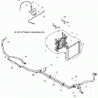 Z18VFE99NK RZR XP 4 1000 MD Engine, cooling system - z18vfe99nk (700808)