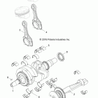 R18RTM99AL RGR 1000 XP PS MUD Engine, crankshaft - r18rtm99al  (701105)