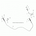 R18RTED1F1/SD1C1 RANGER 1000 DIESEL POLAND Drive train, shift lever and cable - r18rted1f1  /  sd1c...