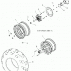 Z18VHE57BV RZR 570 PS Wheels, front - z18vhe57bv (49rgrwheelfrt14rzr570)