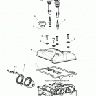 Z18VDE92NB/NU RZR XP TURBO MD Engine, throttle body and valve cover - z18vde92nb  /  n...