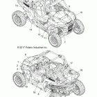 Z18VDE92NB/NU RZR XP TURBO MD Body, decals - z18vde92nb  /  nu
(702126)