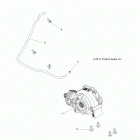 R18RTM99AL RGR 1000 XP PS MUD Drive train, front gearcase mounting - r18rtm99al (49rgr...