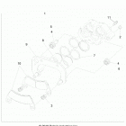 RANGER 48V EV MD Brakes, front caliper - r20maae4f4  /  f9 (700689)