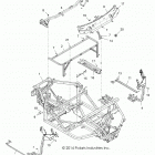 R18RTM99AL RGR 1000 XP PS MUD Chassis, main frame - r18rtm99al (49rgrframe15900xp)