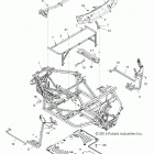 R18RTED1F1/SD1C1 RANGER 1000 DIESEL POLAND Chassis, main frame - r18rted1f1  /  sd1c1 (700355)