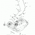 Z18VCE87BK/BU/BR/LU RZR 4 900 Body, fuel tank - z18vce87bk  /  bu  /  br  /  lu (70207...