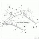 RZR RS1 PS MD (Z20S1E99NG) Suspension, rear control arms - z20s1e99ng (c700111-1)
