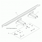 R18RTM99AL RGR 1000 XP PS MUD Body, rear bumper - r18rtm99al (49rgrbumperrr15900xp)