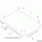 Z18VEL92BK/BR RZR XP TURBO S Body, roof - z18vel92bk  /  br (c700198)