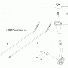 RZR 170 (Z21YAV17B2/B4/N2/N4) Drive train, gear selector - z21yav17b2  /  b4  /  n2  /...