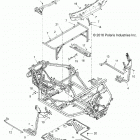 R18RTAD1B1/ED1N1 RANGER 1000 DIESEL Chassis, main frame - r18rtad1b1  /  ed1n1 (701804)