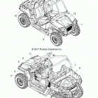 Z18VHA57F2 RZR 570 EU Body, decals - z18vha57f2 (702037)