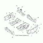 Z18VDE99AK/AW/AJ/BJ/BK/BW/LW/K99AK/BK/M99AL/R99AL/BL RZR XP 1000 Body, floor and rocker panels - z18vde99ak  /  aw  /  aj...