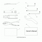 Z18VFE99NK RZR XP 4 1000 MD Reference, owners manual and tool kit - z18vfe99nk (49rg...