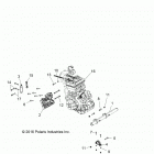 R18RV_99 RANGER CREW 1000XP PS ALL OPTIONS Engine, engine mounting - r18rv_99 all options (701848)