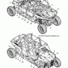 Z18VFE92BB/BM/BS/BU/LBK RZR XP4 TURBO Body, decals - z18vfe92bb  /  bm  /  bs  /  bu  /  lbk (...
