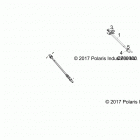 R18RRU99AS RANGER 1000XP PS NSTR Drive train, front prop shaft - r18rru99as (c700020)