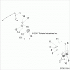 Z18VFE92BB/BM/BS/BU/LBK RZR XP4 TURBO Electrical, ecu, regulators, box harness - z18vfl92bk (c...