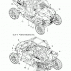 Z18VDE92NB/NU/LNK RZR XP TURBO MD Body, decals - z18vde92nb  /  nu  /  lnk (702126)