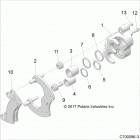 RZR RS1 PS MD (Z20S1E99NG) Brakes, caliper rear - z20s1e99ng (c700096-3)