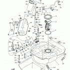 YXZ1000R EPS SS  (YXZ10YEXLW) Топливный бак