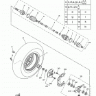 YXE70WDBJD Переднее колесо 2