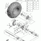 WOLVERINE X2 (YXE85WPBKD) Заднее колесо 2
