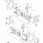 YXZ1000R EPS SS  (YXZ10YEXKD) Передний суппорт