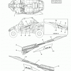 YXZ1000R EPS SE  (YXZ10YMSKL) Наклейки